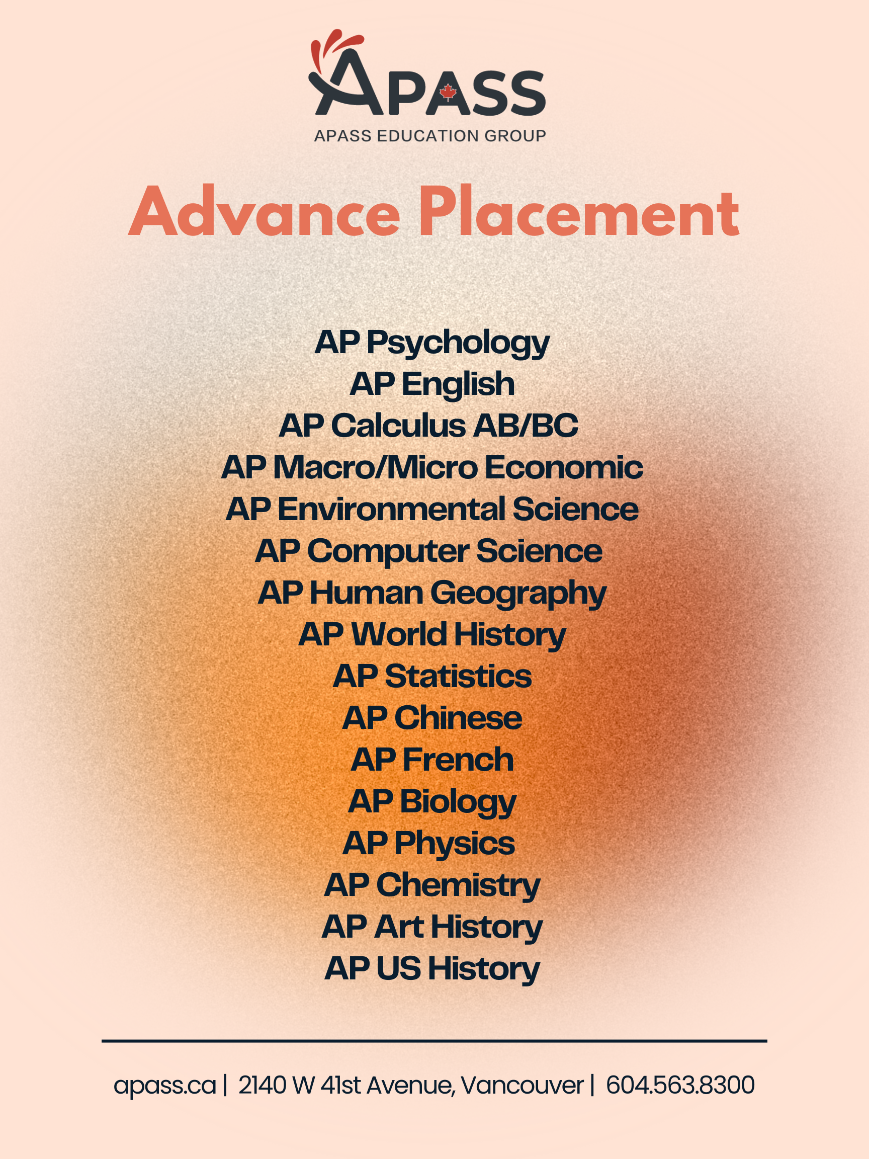 AP Exam Preparation - APASS Education Group